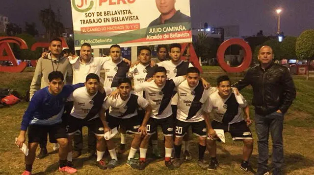 Fuerza Chalaca dejó en alto el nombre de Bellavista y Callao en la Copa Perú. Ahora apoyan  Julio Campaña que va a la Alcaldía de  Bellavista
