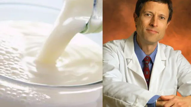 Neal Barnard es profesor de la Universidad de Whashington y asegura que leche no fortalece los huesos.