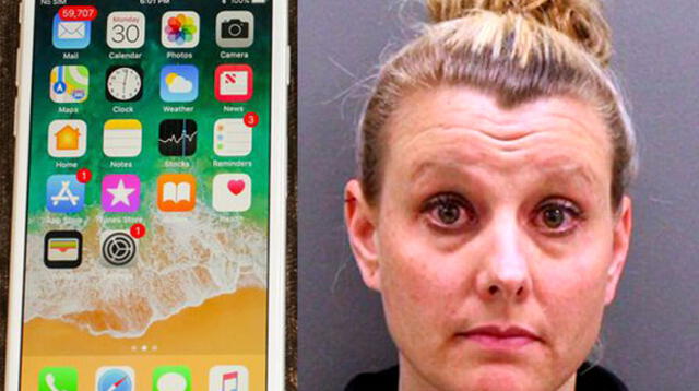 La madre termino arrestada por unas horas por quitarle el iPhone a su hija.