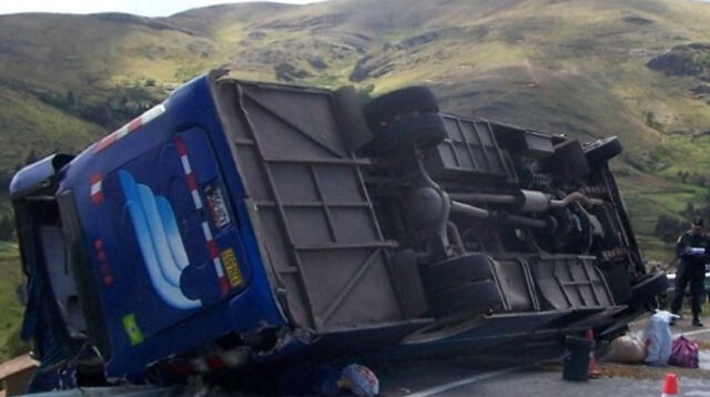 Accidente dejó seis muertos (Foto referencial)