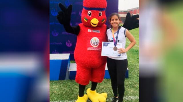 Kristell Delly obtuvo medalla de bronce en la prueba de pentatlón