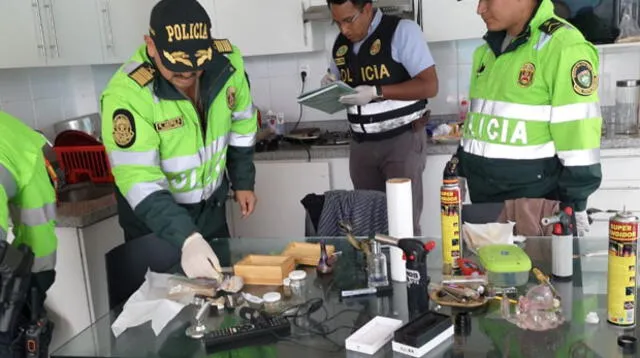 PNP desbarata laboratorio de drogas en Punta Hermosa