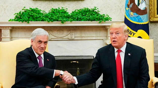 Donald Trump tuvo reunión Sebastián Piñera