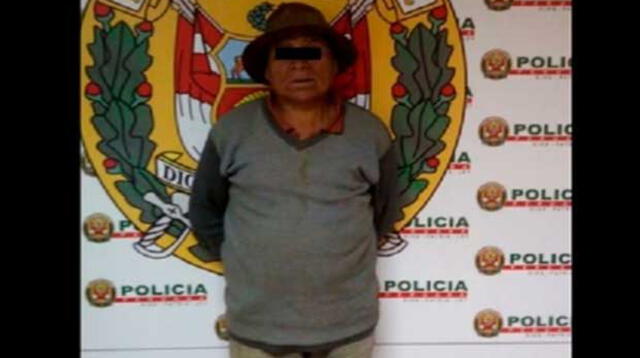El sujeto acusado de violación responde al nombre de Teodoro Rafael Juipa.