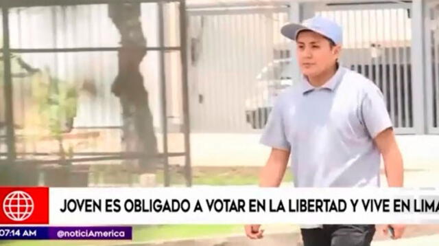 Andy Bocanegra votará en Chiclayo