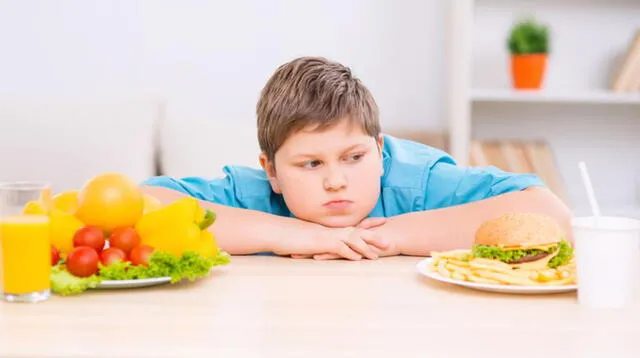 La enfermedad de la diabetes es propensa a desarrollarse en niños con sobrepeso