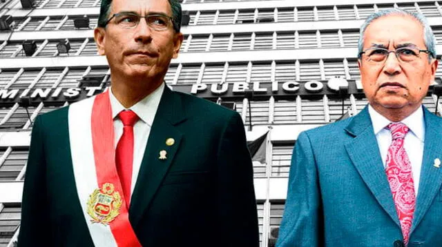 Fiscal Pedro Chavarry y presidente Vizcarra enfrentados