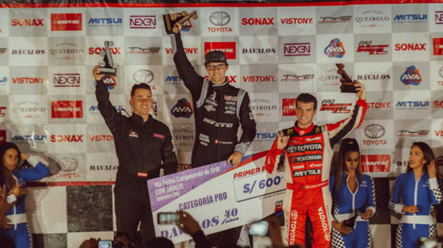 Premiación de la cuarta fecha del Campeonato Nacional de Drifting