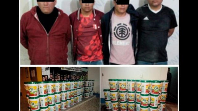 La PNP recuperó la mercadería robada