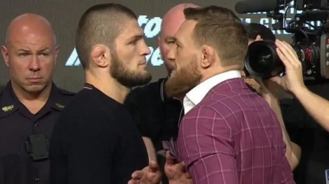 McGregor vs. Khabib se enfrentan este sábado