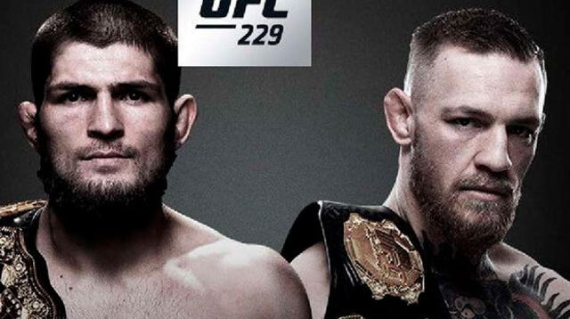 Conor McGregor se enfrenta a Khabib Nurmagomedov en el UFC 229 