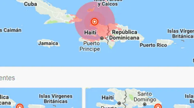Terremoto de 5,9 afectó Haití y otros países de la región