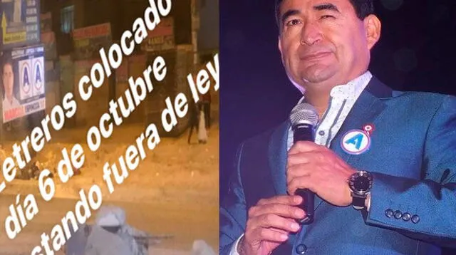 Denuncian a candidato de Carabayllo