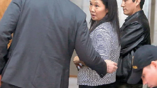 Abogada de Keiko Fujimori explica situación de la lideresa