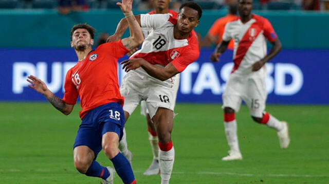Así se jugó el Perú vs.Chile en el partido de octubre del 2018