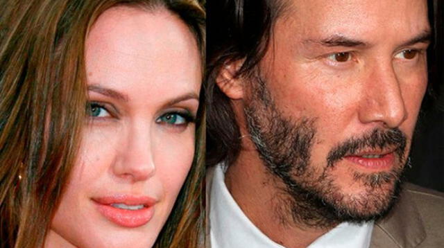 Angelina Jolie y Keanu Reeves son el centro de atención de la prensa del corazón