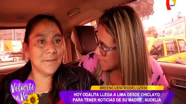 Odalita Jaimes esperó 22 años para abrazar a su madre