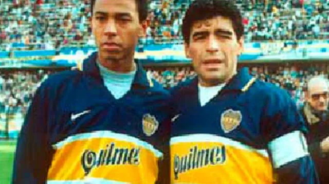 Nolberto Solano llegó a Boca Juniors en 1997