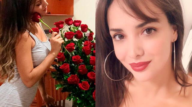 Rosángela Espinoza derrocha amor con su novio 