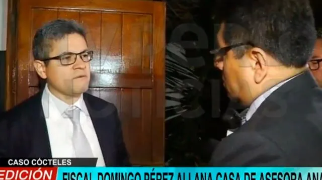 Fiscal Domingo Pérez tuvo acalorada discusión con abogado de Fuerza Popular 