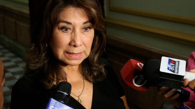 Martha Chávez asegura que Fujimorismo continuará siendo perseguido por sus enemigos