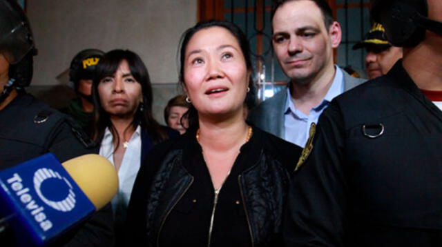 Keiko Fujimori dijo sentirte feliz y agradecida con su liberación