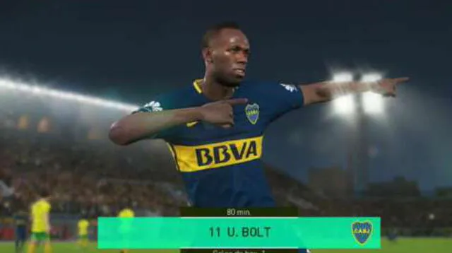 Los hinchas de Boca ya se imaginan a Bolt jugando por su equipo