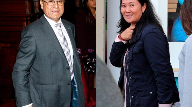 Revelan detalles de la reunión entre Keiko Fujimori y César Hinostroza