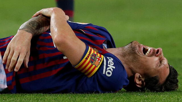 Lionel Messi será baja tres semanas en Barcelona al sufrir terrible lesión en partido ante Sevilla