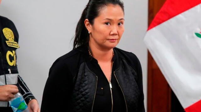 Keiko Fujimori llegó a la sala penal nacional 