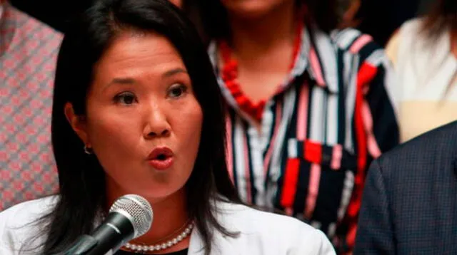 Se inició audiencia contra Keiko Fujimori