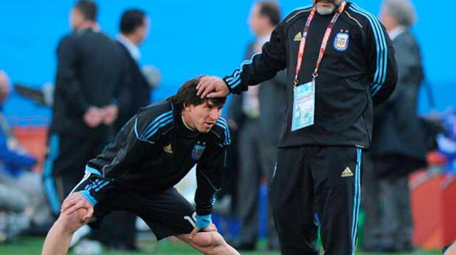 Diego Maradona se rectificó al lanzar duras criticas contra Leonel Messi