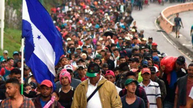 Miles de hondureños quieren llegar a Estados Unidos