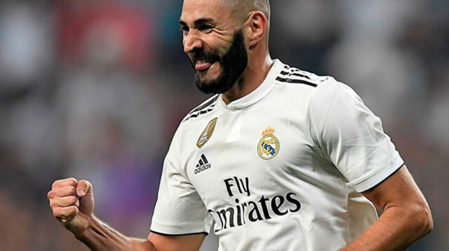 Benzema hace el primer tanto para el Real Madrid 