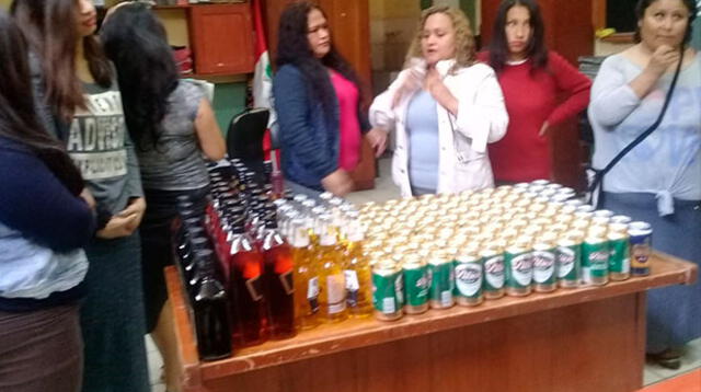 Personal del INPE capturó a 7 mujeres cuando pretendían ingresar cerveza al penal de Lurigancho