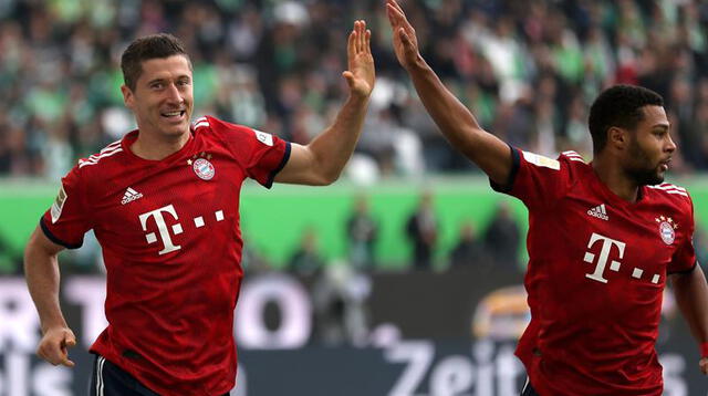 Lewandowski selló el triunfo del Bayern