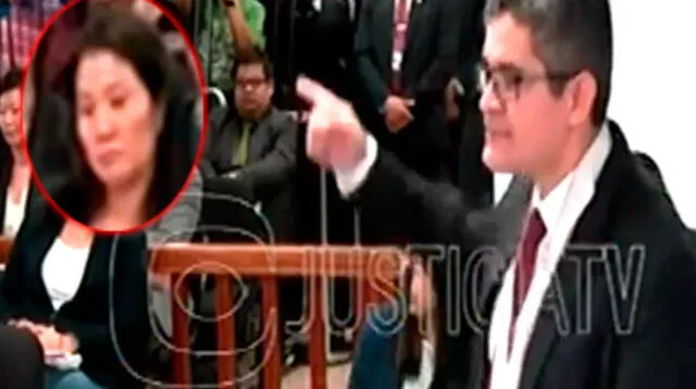 Fiscal José Domingo Pérez sustentó el pedido de prisión preventiva para Keiko Fujimori