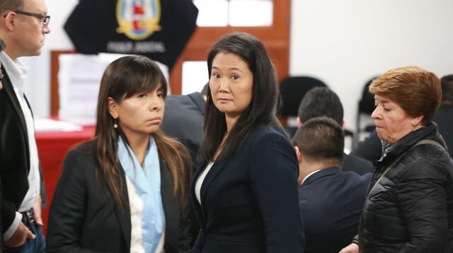 Los gestos de Keiko Fujimori fueron tendencia en redes sociales