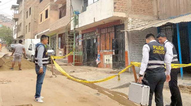 En este lugar de San Juan de Lurigancho ocurrió el crimen