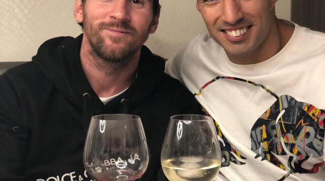 Messi y Suárez siguen celebrando