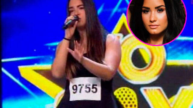 Ana Paula Vera imitó a la cantante Demi Lovato como nadie lo había hecho en el programa 'Yo soy'