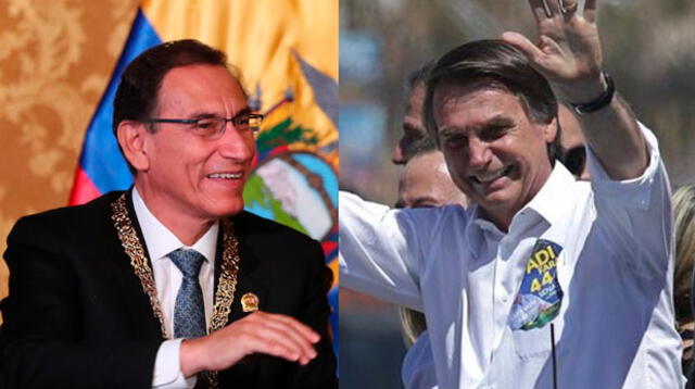 Presidente del Perú felicitó el triunfo electoral de Jair Bolsonaro
