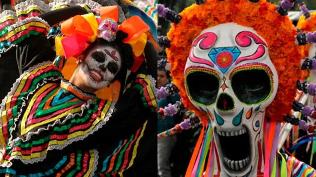 Desfiles en la ciudad de México por el Día de los Muertos