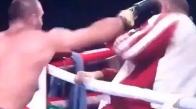 Boxeador ruso agrede a su entrenador tras perder una pelea
