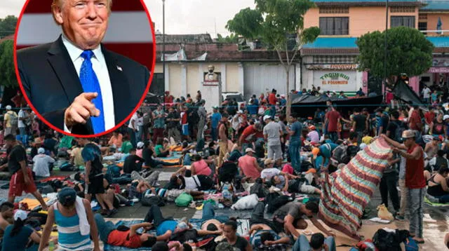 Donald Trump, pide a caravana de migrantes regresar porque no serán recibidos 