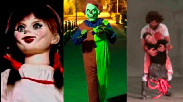 Videos se hicieron virales en redes sociales en el día de Halloween