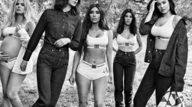 Kim Kardashian y sus hermanas utilizaron sexys trajes de Victoria’s Secret para Halloween