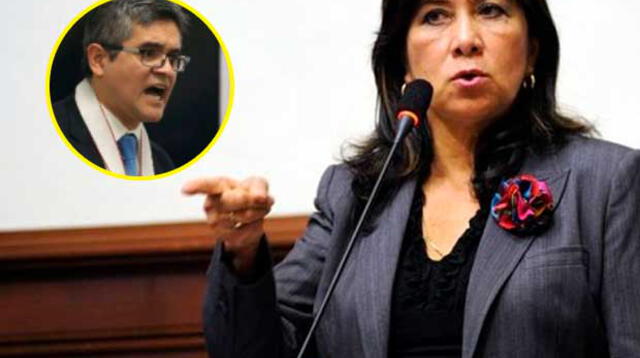 Martha Chávez cataloga al fiscal José Domingo Pérez como una persona maliciosa