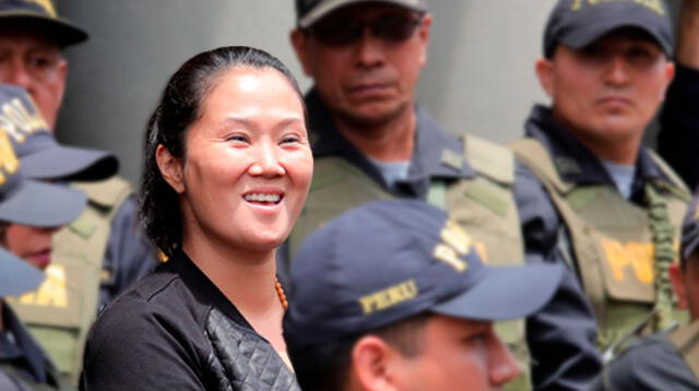 Keiko Fujimori cumple la orden de prisión preventiva por 36 meses