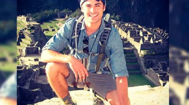 Zac Efron se encuentra en Perú 